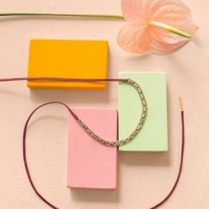 JEN ATKIN FOR CHLOE + ISABEL HEADWRAP & CHOKER